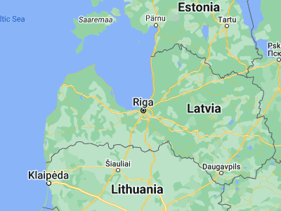 Map showing location of Daugavgrīva (57.04315, 24.03613)