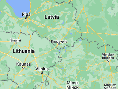 Map showing location of Daugavpils (55.88333, 26.53333)