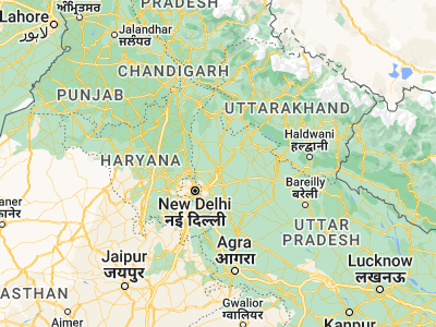 Map showing location of Daurāla (29.11386, 77.70368)