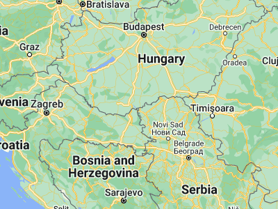 Map showing location of Dávod (45.995, 18.91722)