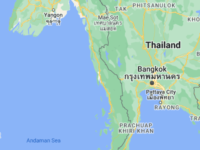 Map showing location of Dawei (14.08333, 98.2)