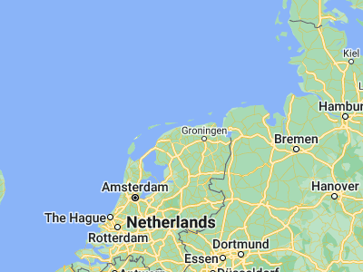 Map showing location of De Westereen (53.25731, 6.0363)
