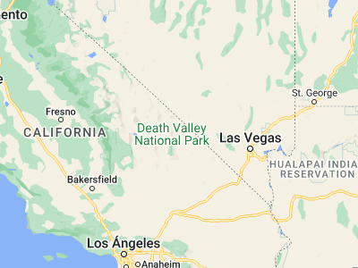 Map showing location of Death Valley (36.442972, -116.875428)