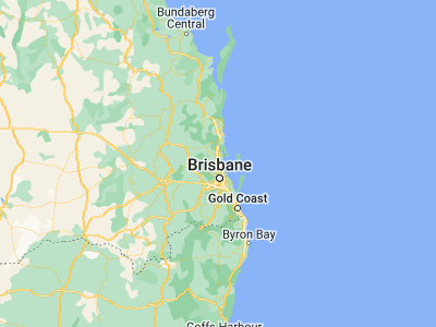 Map showing location of Deception Bay (-27.19354, 153.02631)