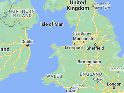 Map showing location of Deganwy (53.30446, -3.82735)