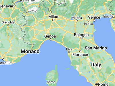 Map showing location of Deiva Marina (44.21931, 9.52064)
