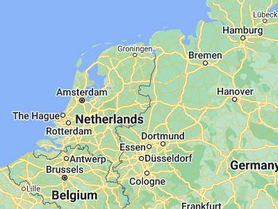 Map showing location of Delden (52.26, 6.71111)