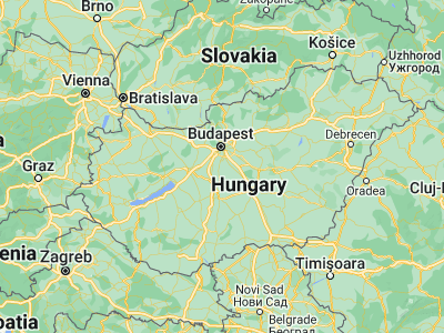Map showing location of Délegyháza (47.24135, 19.09019)
