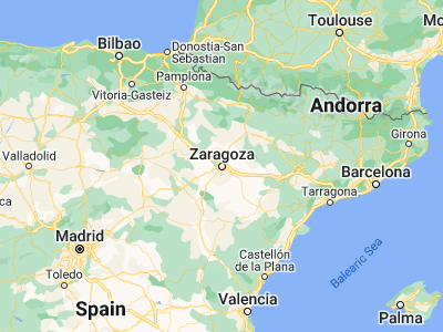 Map showing location of Delicias (41.64928, -0.90757)