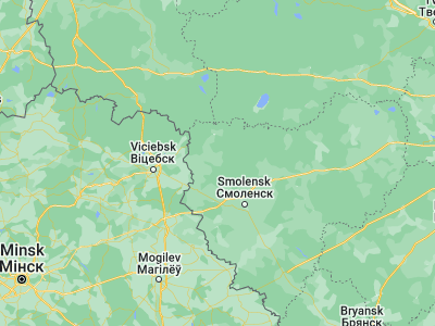 Map showing location of Demidov (55.27063, 31.51498)