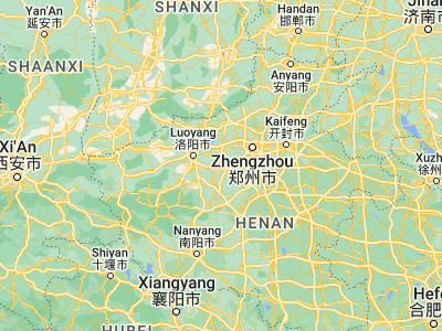 Map showing location of Dengfeng (34.45528, 113.02806)
