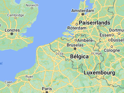 Map showing location of Dentergem (50.96429, 3.41617)