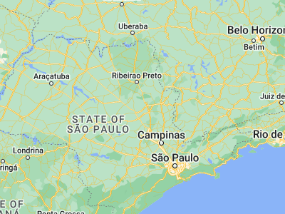 Map showing location of Descalvado (-21.90389, -47.61944)