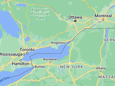 Map showing location of Deseronto (44.20012, -77.04944)