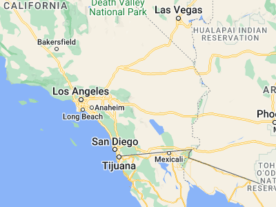 Map showing location of Desert Edge (33.92417, -116.44139)