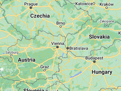 Map showing location of Deutsch-Wagram (48.29972, 16.56667)
