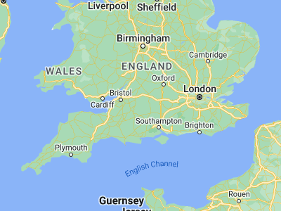 Map showing location of Devizes (51.35084, -1.99421)