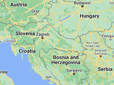 Map showing location of Dežanovac (45.57056, 17.08667)