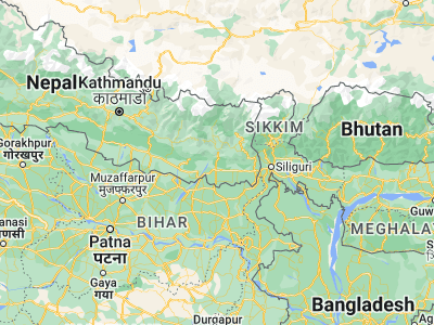 Map showing location of Dharān Bāzār (26.81248, 87.28355)