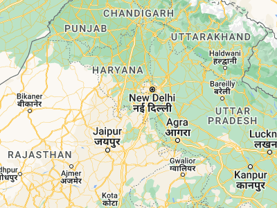 Map showing location of Dhāruhera (28.20665, 76.79498)