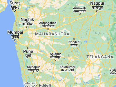 Map showing location of Dhārūr (18.81667, 76.11667)