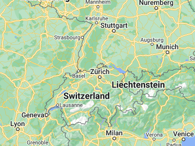 Map showing location of Dielsdorf (47.48146, 8.4585)