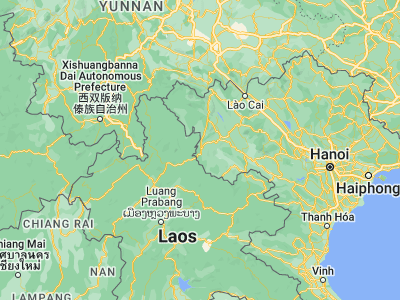 Map showing location of Diện Biên Phủ (21.38333, 103.01667)