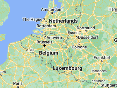Map showing location of Diepenbeek (50.90769, 5.41875)