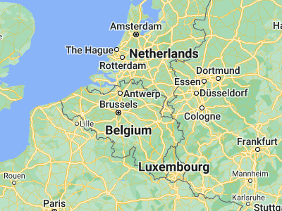 Map showing location of Diest (50.98923, 5.05062)
