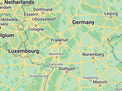 Map showing location of Dietzenbach (50.00976, 8.77784)