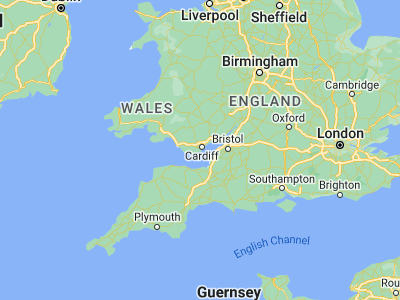 Map showing location of Dinas Powys (51.43486, -3.21398)