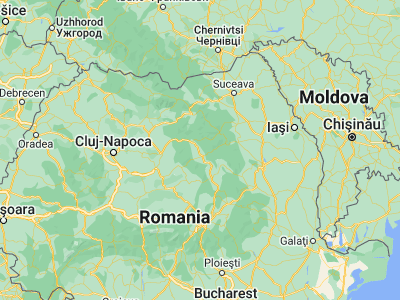 Map showing location of Ditrău (46.81667, 25.51667)