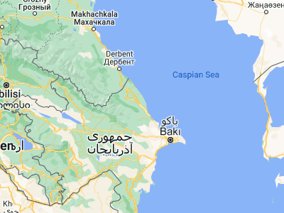 Map showing location of Divichibazar (41.20117, 48.98712)