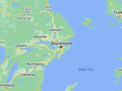Map showing location of Djursholm (59.39926, 18.05619)