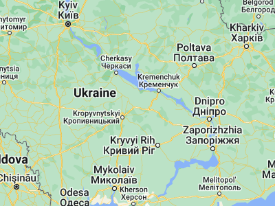 Map showing location of Dmytrivka (48.7969, 32.71645)