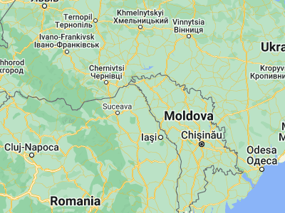 Map showing location of Dobârceni (47.81667, 27.06667)