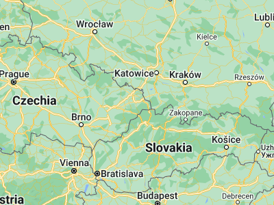 Map showing location of Dobrá (49.67383, 18.41393)
