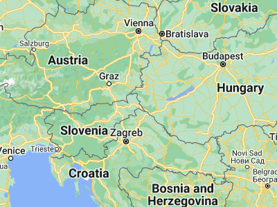 Map showing location of Dobrovnik (46.65139, 16.3525)