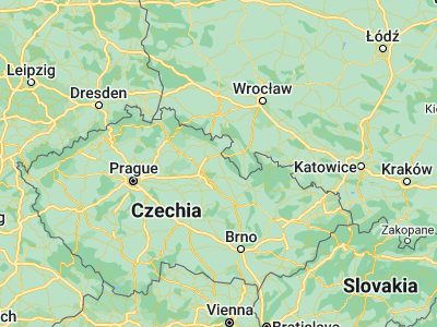 Map showing location of Dobruška (50.29201, 16.16001)