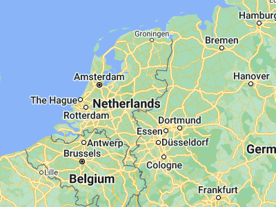 Map showing location of Doesburg (52.0125, 6.13889)