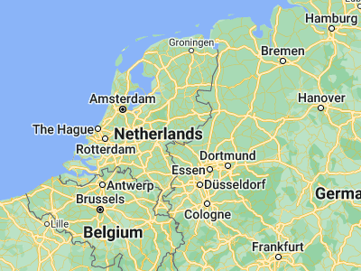 Map showing location of Doetinchem (51.965, 6.28889)
