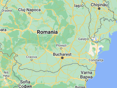 Map showing location of Doftana (45.15, 25.8)