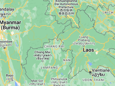 Map showing location of Doi Luang (20.11783, 100.0992)