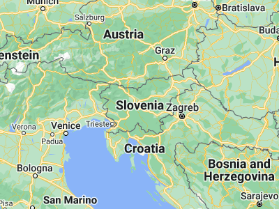 Map showing location of Dol pri Ljubljani (46.08861, 14.60083)