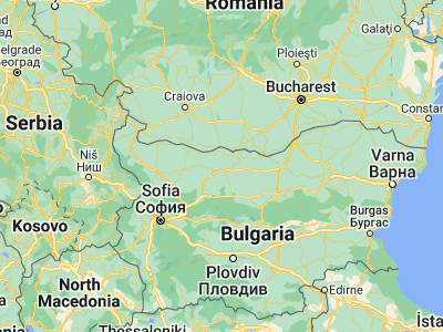 Map showing location of Dolna Mitropoliya (43.46667, 24.53333)