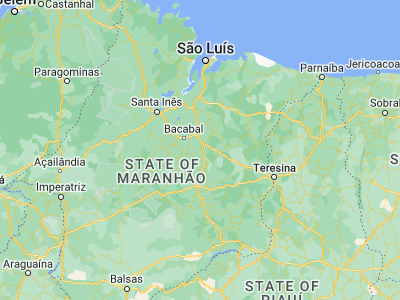 Map showing location of Dom Pedro (-4.48333, -44.45)