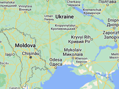 Map showing location of Domanivka (47.63192, 30.98852)