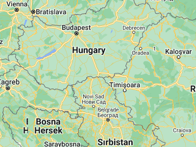 Map showing location of Domaszék (46.24917, 20.01111)