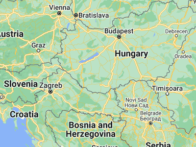 Map showing location of Dombóvár (46.37657, 18.13696)
