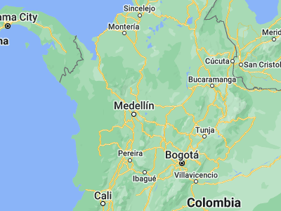 Map showing location of Don Matías (6.48568, -75.39496)